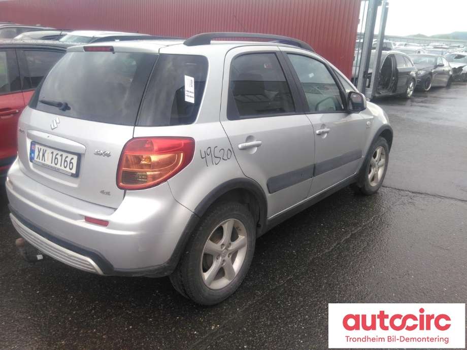 Suzuki SX4 2006-2009 (Type I, Fase 1) , Motorkode: D19AA, Girkassekode: