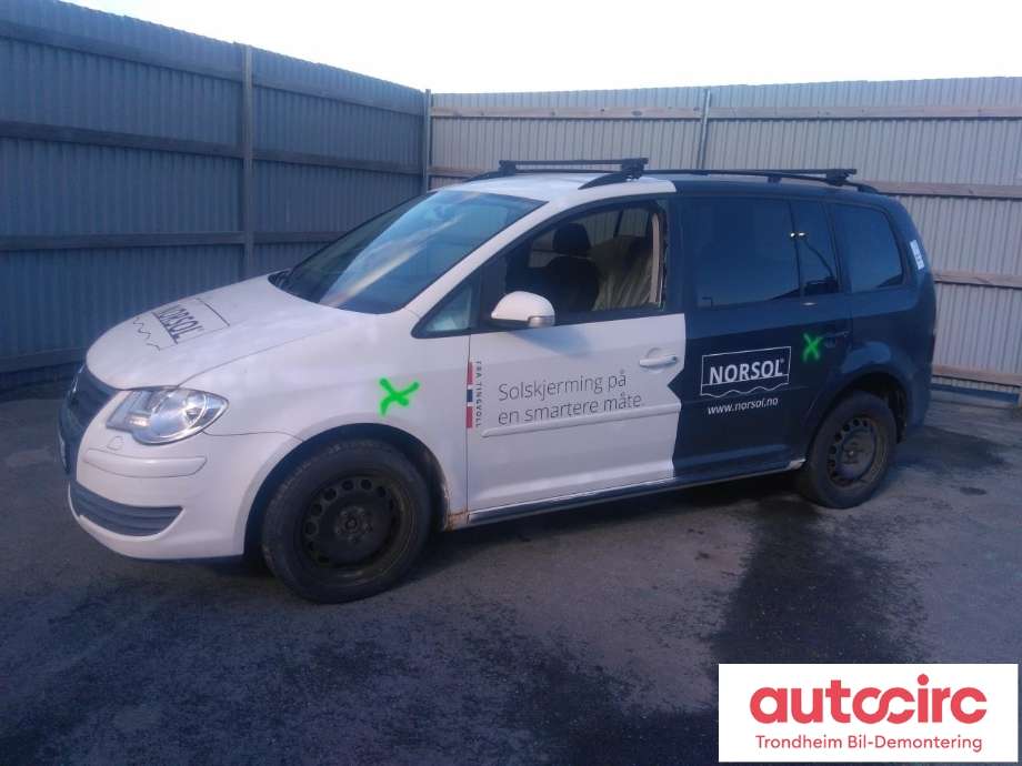 VW Touran 2007-2010 (Type I, Fase 2) , Motorkode: BLS, Girkassekode: KXD