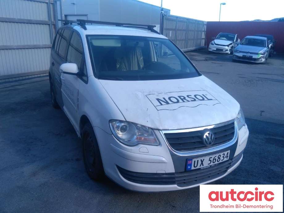 VW Touran 2007-2010 (Type I, Fase 2) , Motorkode: BLS, Girkassekode: KXD