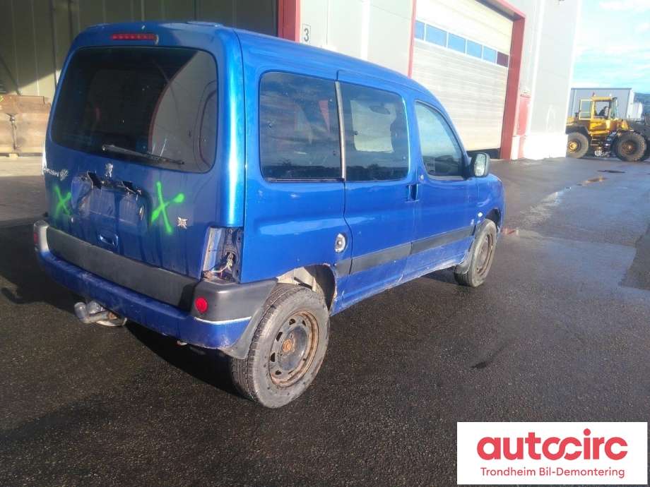 Peugeot Partner 2002-2008 (Type I, Fase 2) , Motorkode: , Girkassekode: 