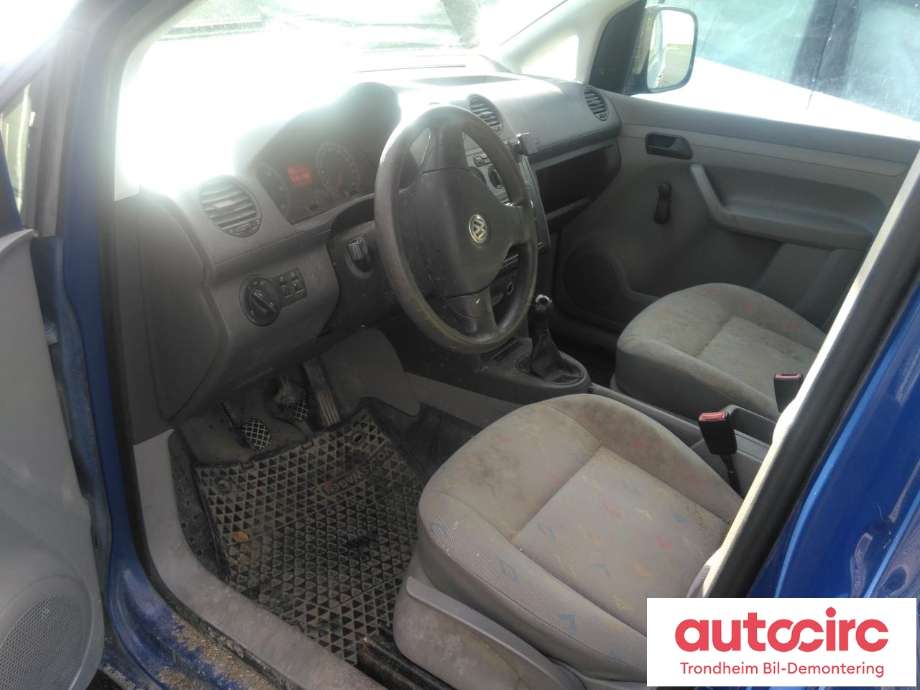 VW Caddy 2004-2010 (Type III, Fase 1) , Motorkode: BST, Girkassekode: 