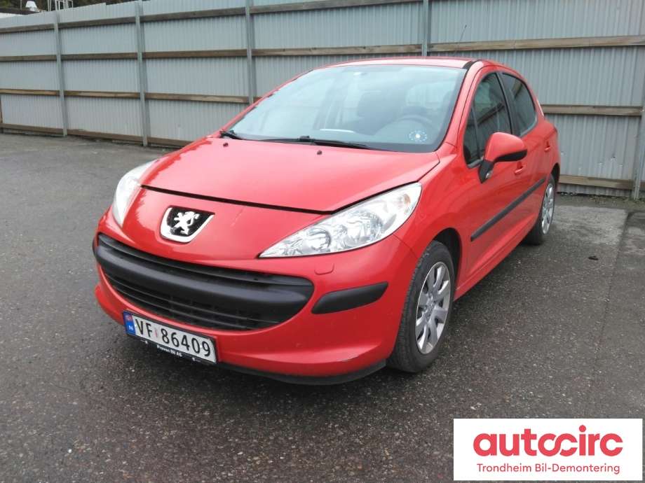 Peugeot 207 2006-2012 , Motorkode: 8HZ, Girkassekode: 