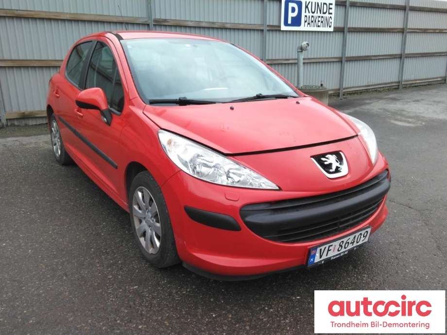 Peugeot 207 2006-2012 , Motorkode: 8HZ, Girkassekode: 