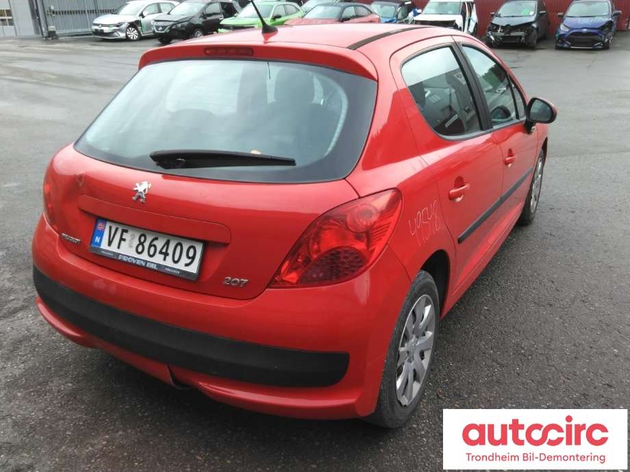 Peugeot 207 2006-2012 , Motorkode: 8HZ, Girkassekode: 