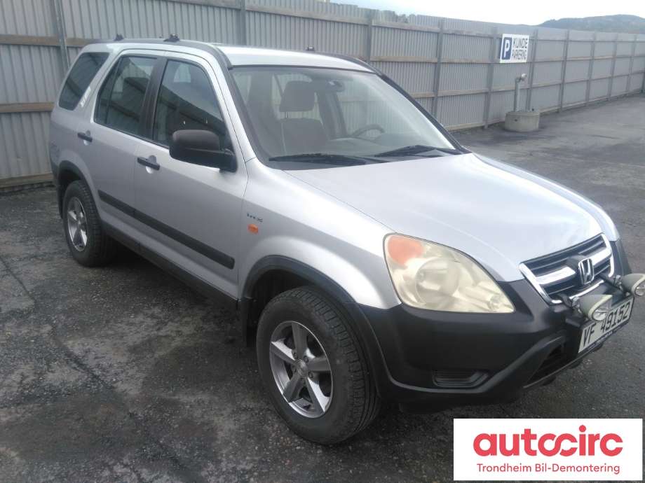 Honda CR-V 2002-2006 (Type II) , Motorkode: K20A4, Girkassekode:
