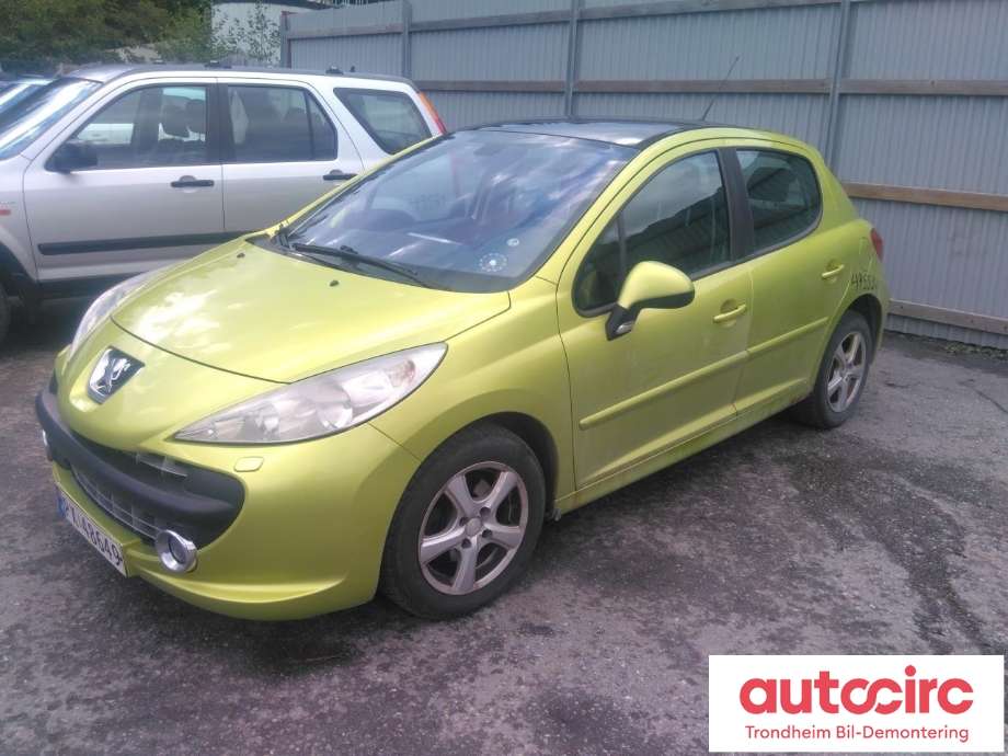 Peugeot 207 2006-2012 , Motorkode: 9HX, Girkassekode: 