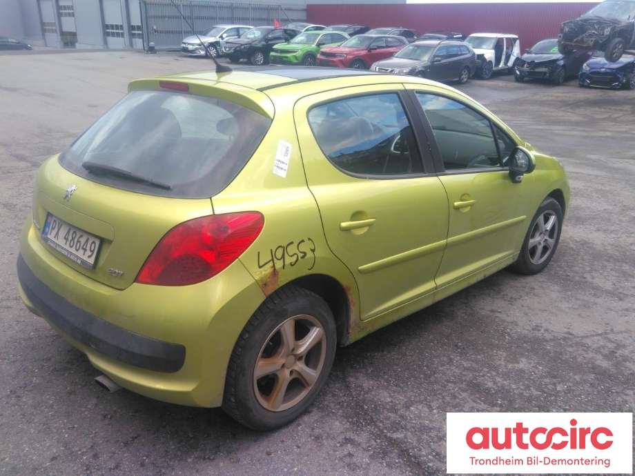 Peugeot 207 2006-2012 , Motorkode: 9HX, Girkassekode: 