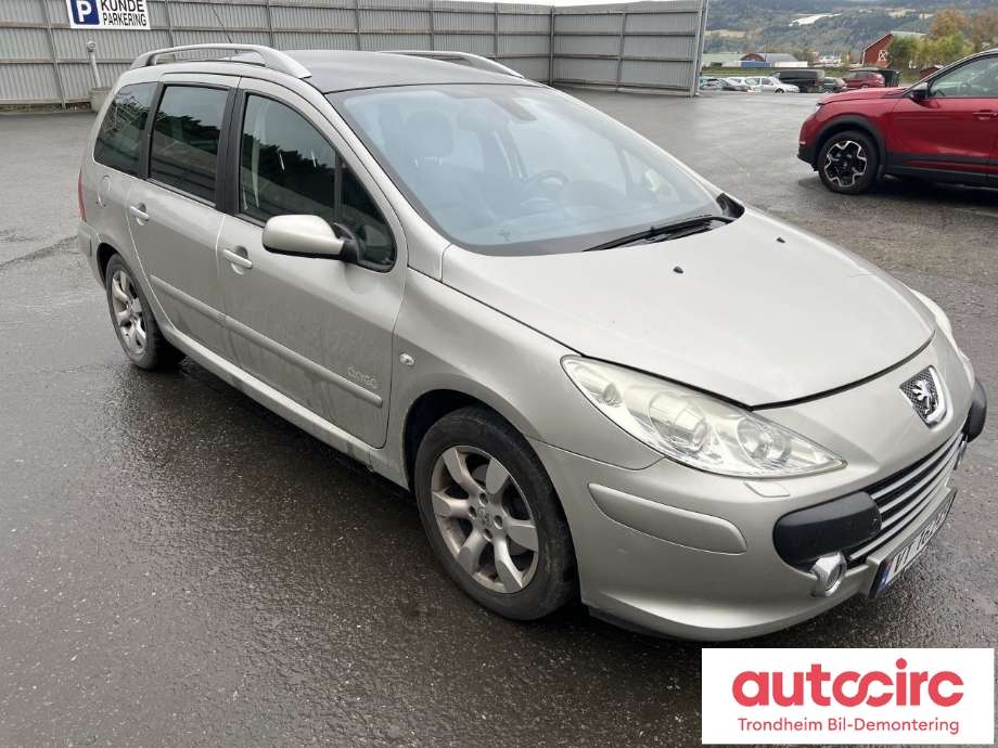 Peugeot 307 2005-2008 (Fase 2) , Motorkode: 9HZ, Girkassekode: