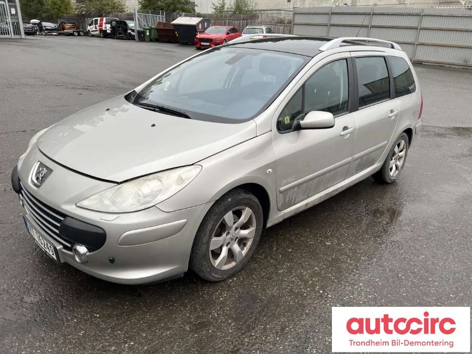 Peugeot 307 2005-2008 (Fase 2) , Motorkode: 9HZ, Girkassekode: