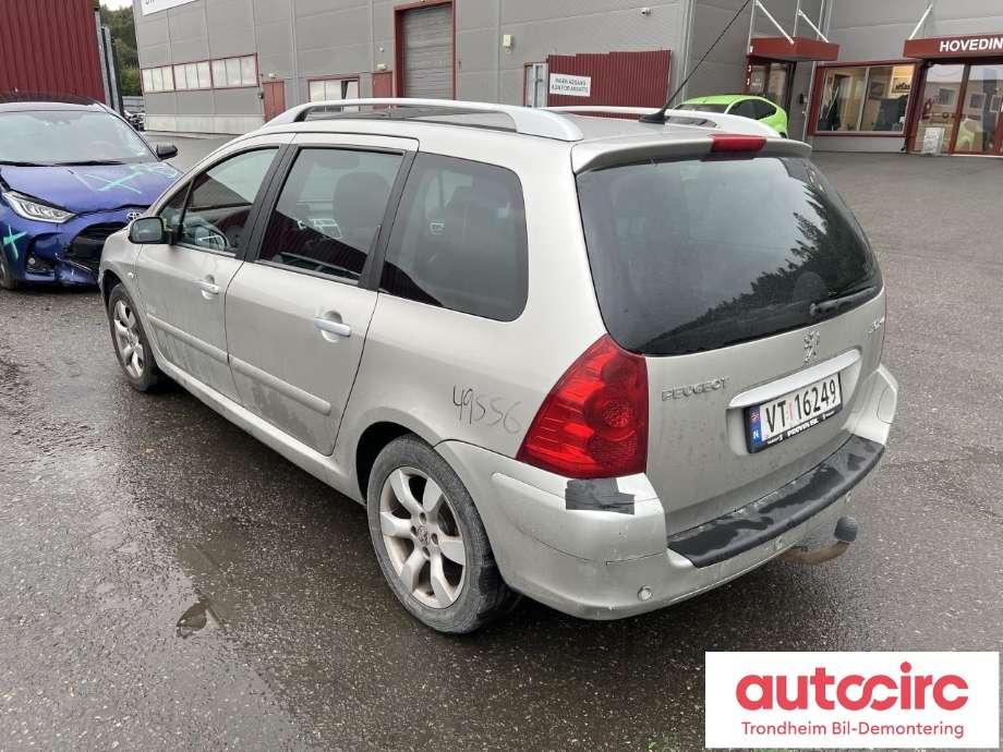 Peugeot 307 2005-2008 (Fase 2) , Motorkode: 9HZ, Girkassekode: