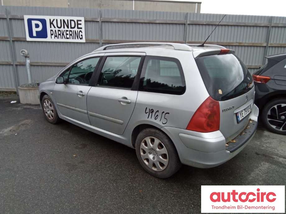 Peugeot 307 2001-2004 (Fase 1) , Motorkode: NFU, Girkassekode: