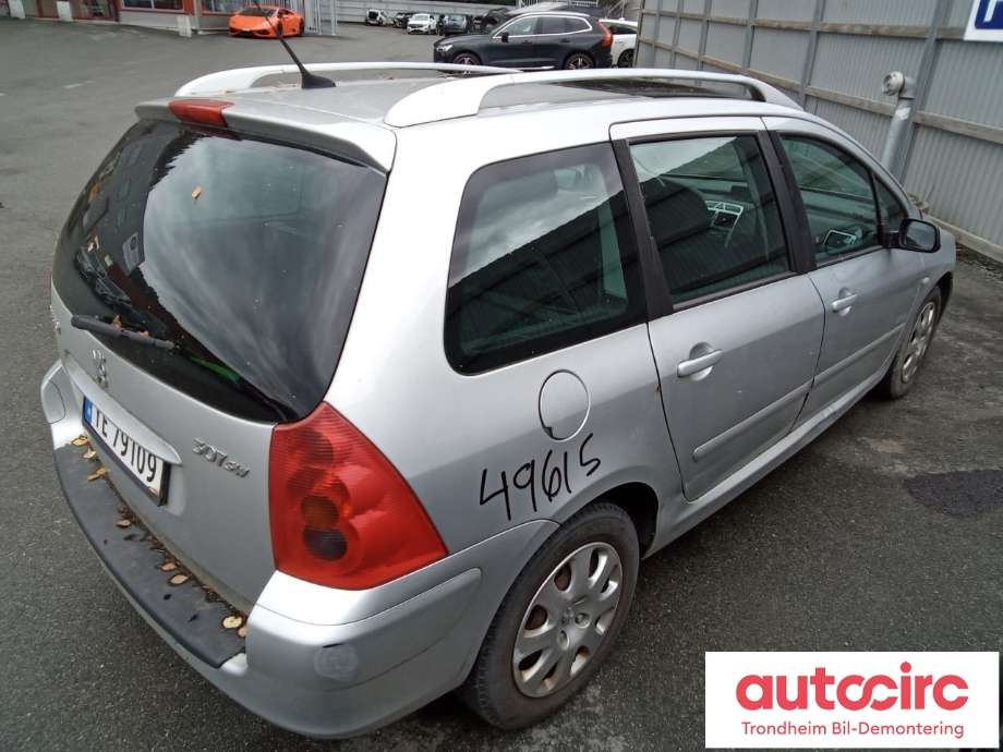 Peugeot 307 2001-2004 (Fase 1) , Motorkode: NFU, Girkassekode: