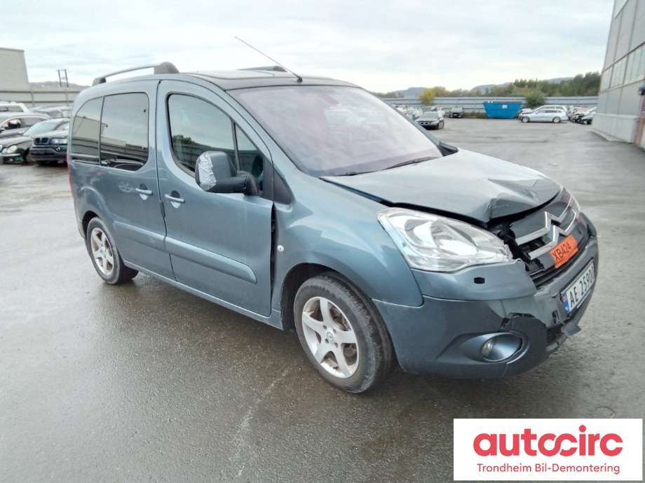 Citroën Berlingo 2008-2015 (Type II, Fase 1) , Motorkode: 9H01, Girkassekode: