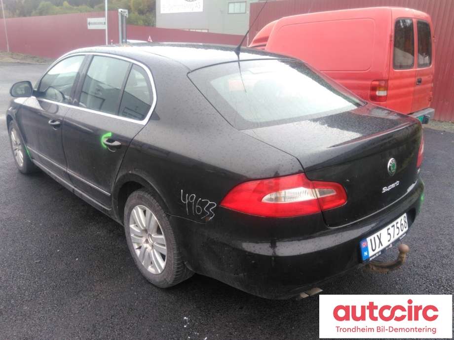 Škoda Superb 2008-2015 (Type II) , Motorkode: BLS, Girkassekode: 5TRINNS