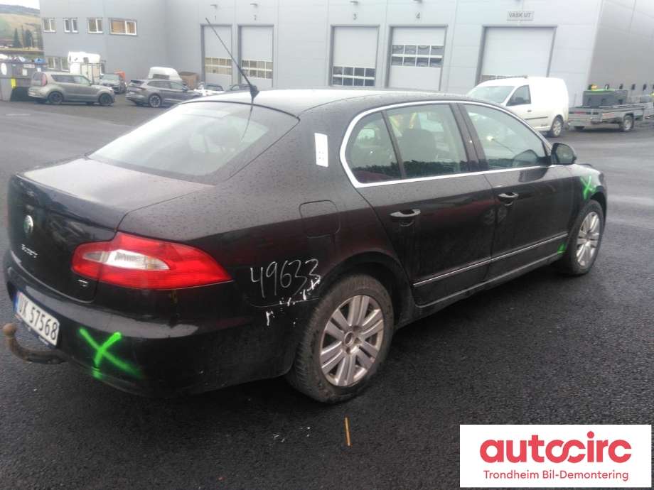 Škoda Superb 2008-2015 (Type II) , Motorkode: BLS, Girkassekode: 5TRINNS