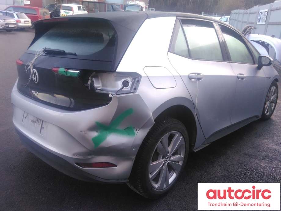 VW ID.3 2020-->> , Motorkode: EBJC, Girkassekode: UYY