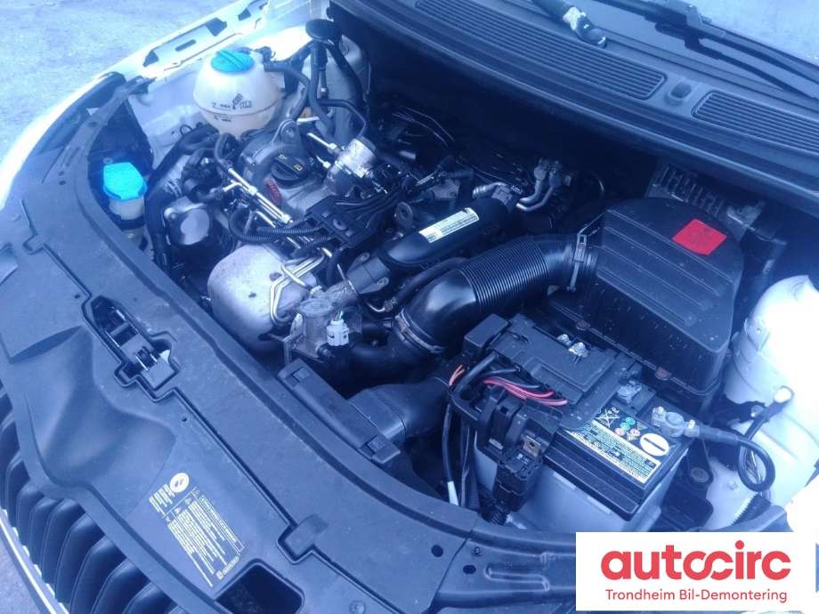 Škoda Fabia 2010-2014 (Type II, Fase 2) , Motorkode: CBZA, Girkassekode: MFX