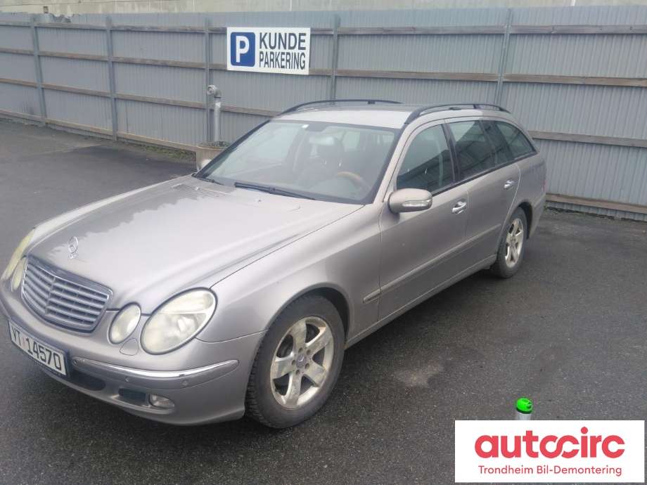 Mercedes E-Klasse 2002-2006 (Fase 1) (W211) (W211), Motorkode: 647 961, Girkassekode: 