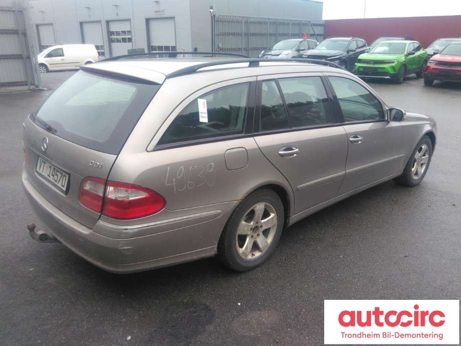 Mercedes E-Klasse 2002-2006 (Fase 1) (W211) (W211), Motorkode: 647 961, Girkassekode: 