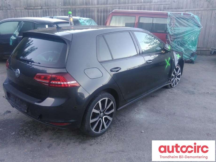VW Golf VII 2012-2017 (Fase 1) , Motorkode: CUKB, Girkassekode: RNU