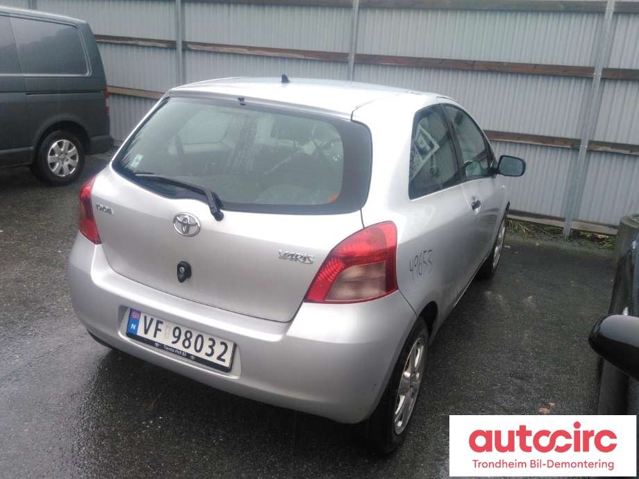 Toyota Yaris 2006-2009 (Type II, Fase 1) , Motorkode: 1KR-FE, Girkassekode: