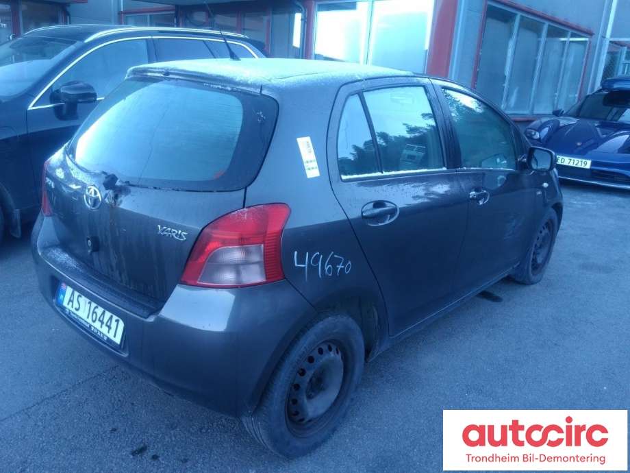 Toyota Yaris 2006-2009 (Type II, Fase 1) , Motorkode: 1ND-TV, Girkassekode: