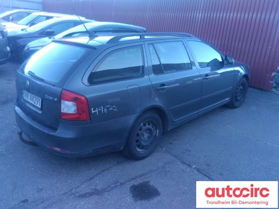 Škoda Octavia 2009-2013 (Type II, Fase 2) , Motorkode: CAY, Girkassekode: 