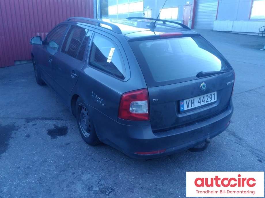 Škoda Octavia 2009-2013 (Type II, Fase 2) , Motorkode: CAY, Girkassekode: 