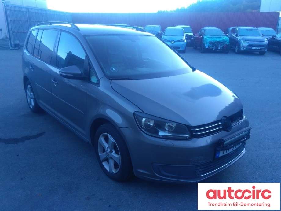 VW Touran 2010-2015 (Type I, Fase 3) , Motorkode: CAYC, Girkassekode: MFR
