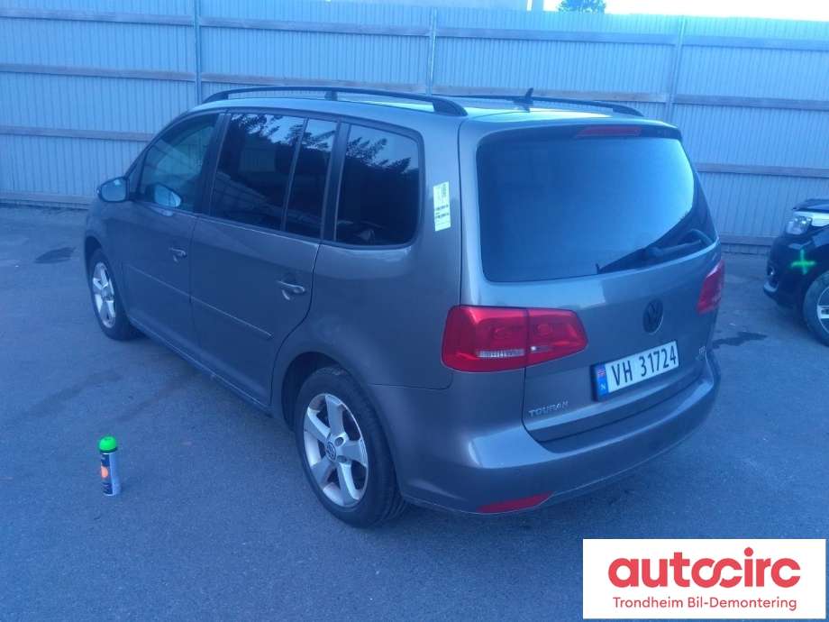 VW Touran 2010-2015 (Type I, Fase 3) , Motorkode: CAYC, Girkassekode: MFR