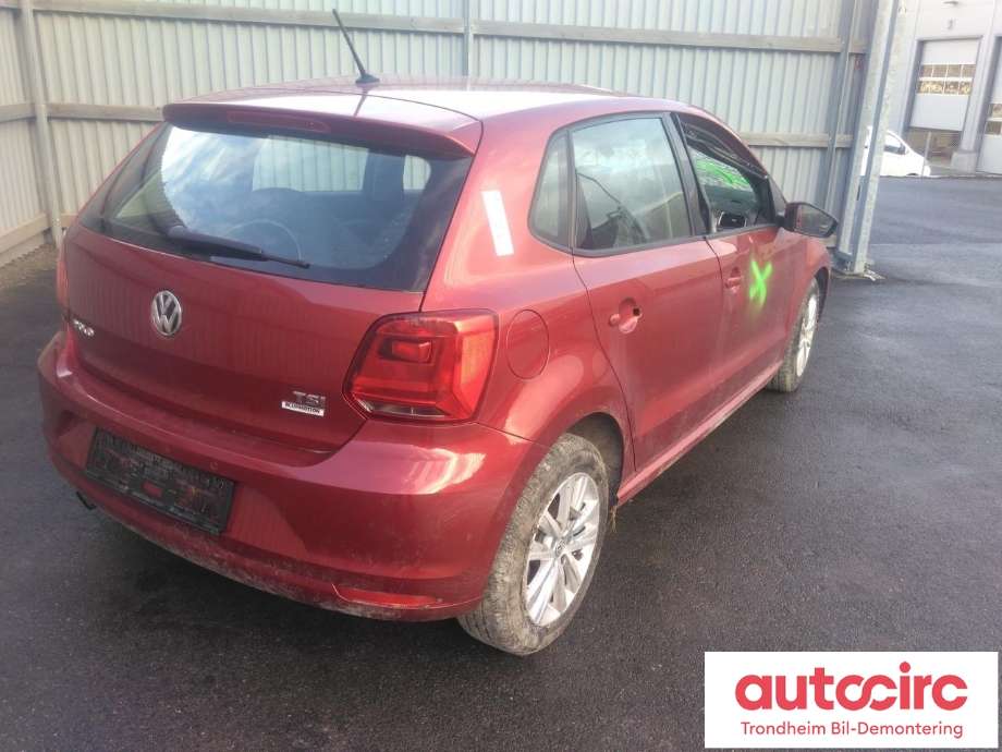 VW Polo 2014-2017 (Type V, Fase 2) , Motorkode: CJZC, Girkassekode: QHY