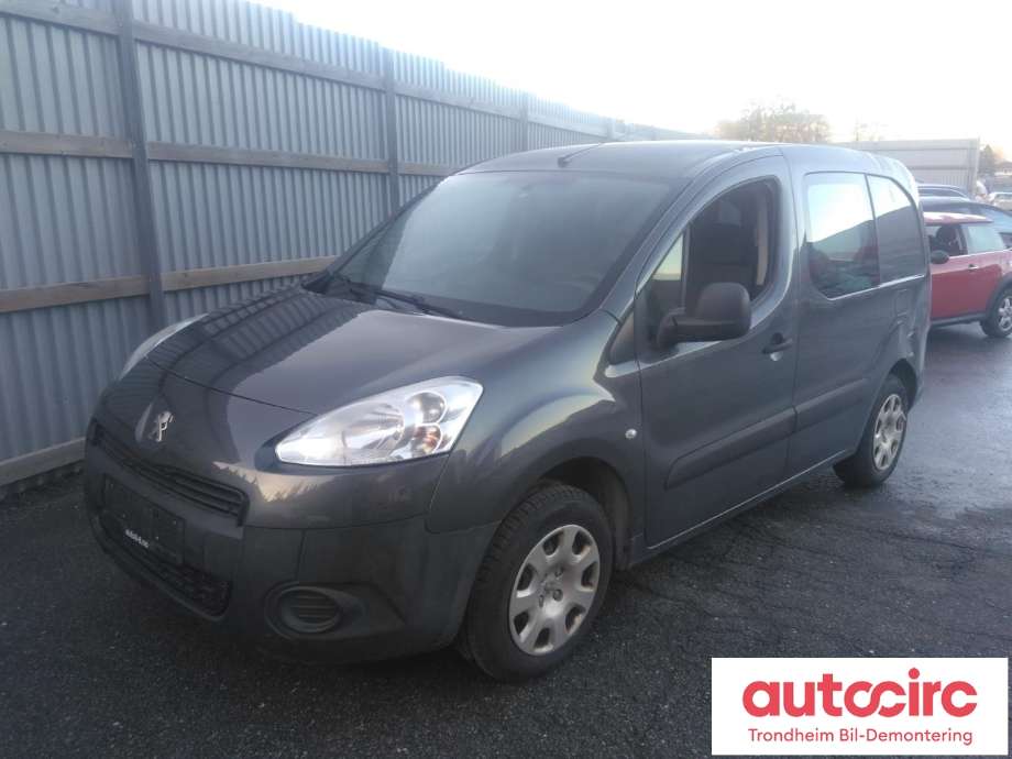 Peugeot Partner 2008-2015 (Type II, Fase 1) , Motorkode: 9HN, Girkassekode: 5 TRINNS