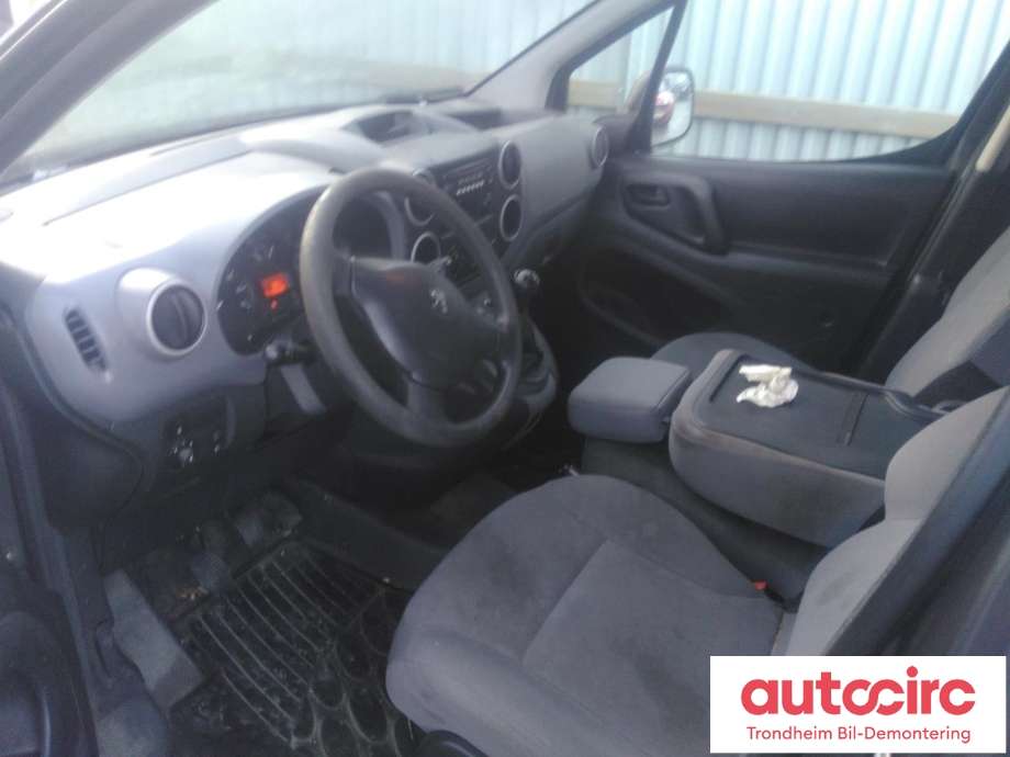 Peugeot Partner 2008-2015 (Type II, Fase 1) , Motorkode: 9HN, Girkassekode: 5 TRINNS