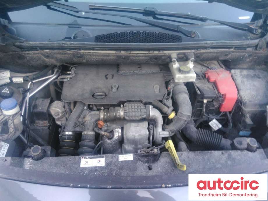 Peugeot Partner 2008-2015 (Type II, Fase 1) , Motorkode: 9HN, Girkassekode: 5 TRINNS
