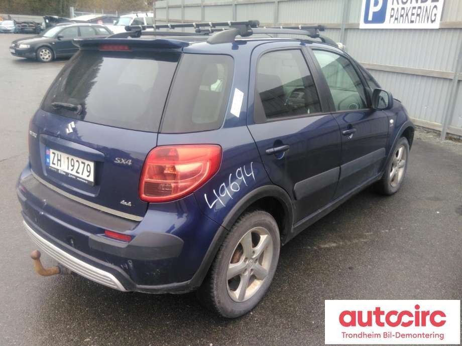 Suzuki SX4 2006-2009 (Type I, Fase 1) , Motorkode: D19AA, Girkassekode:
