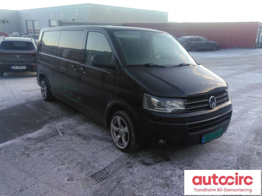 VW Transporter / Caravelle 2009-2015 (Fase 2) (T5) (T5), Motorkode: CFCA, Girkassekode: NEY