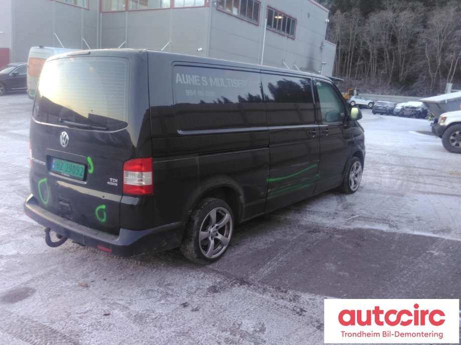 VW Transporter / Caravelle 2009-2015 (Fase 2) (T5) (T5), Motorkode: CFCA, Girkassekode: NEY