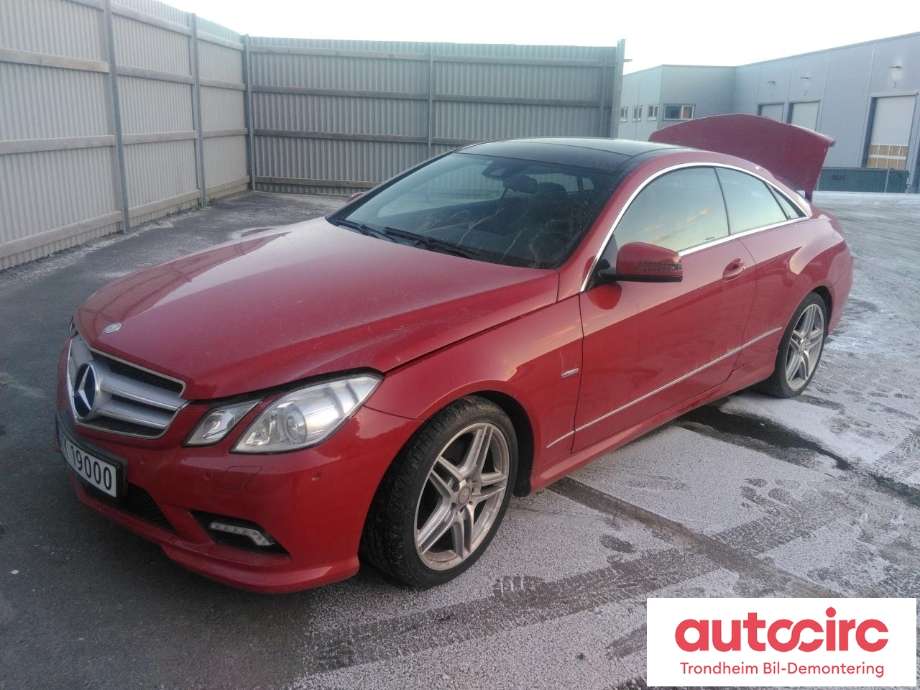Mercedes E-Klasse, Coupe/Cab 2009-2013 (Fase 1) (C207) (C207), Motorkode: OM651.911, Girkassekode: 722646