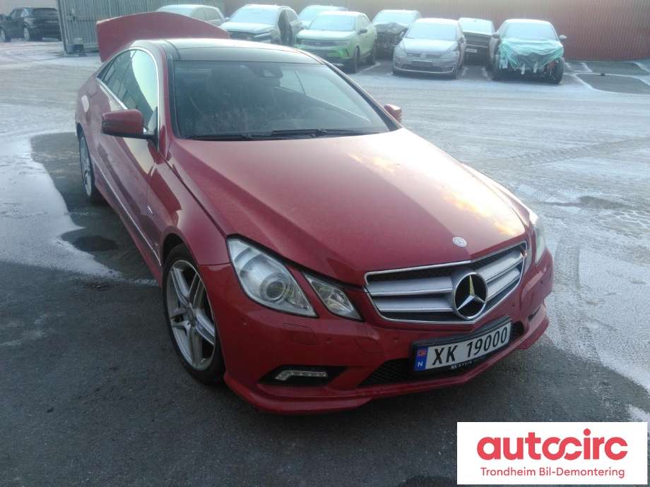 Mercedes E-Klasse, Coupe/Cab 2009-2013 (Fase 1) (C207) (C207), Motorkode: OM651.911, Girkassekode: 722646