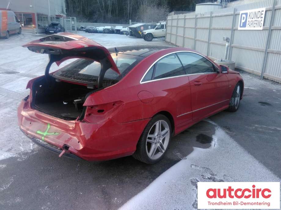 Mercedes E-Klasse, Coupe/Cab 2009-2013 (Fase 1) (C207) (C207), Motorkode: OM651.911, Girkassekode: 722646