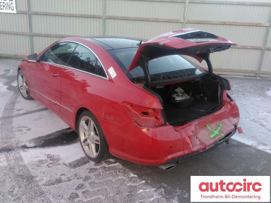 Mercedes E-Klasse, Coupe/Cab 2009-2013 (Fase 1) (C207) (C207), Motorkode: OM651.911, Girkassekode: 722646