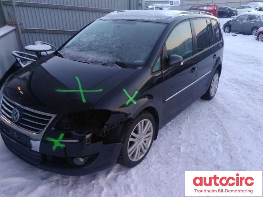 VW Touran 2007-2010 (Type I, Fase 2) , Motorkode: BLS, Girkassekode: JYK