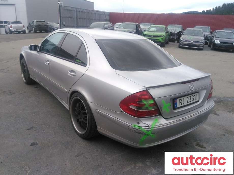 Mercedes E-Klasse 2002-2006 (Fase 1) (W211) (W211), Motorkode: OM646.961, Girkassekode: 722699