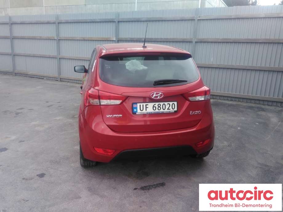 Hyundai Ix20 2010-2017 , Motorkode: G4FC, Girkassekode: A6GF1
