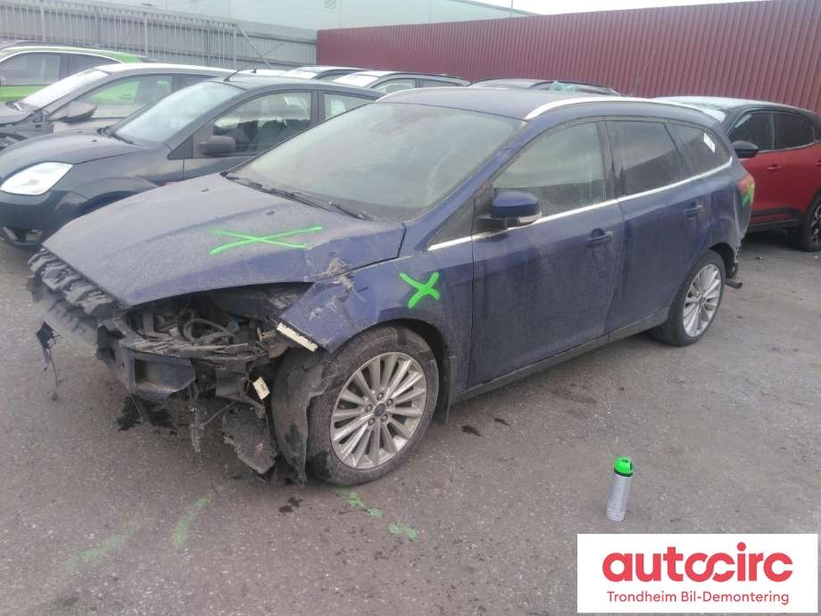 Ford Focus 2014-2018 (Type III, Fase 2) , Motorkode: M1DD, Girkassekode: 6-TRINNS B6