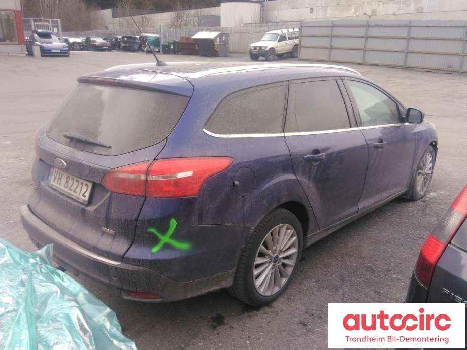 Ford Focus 2014-2018 (Type III, Fase 2) , Motorkode: M1DD, Girkassekode: 6-TRINNS B6