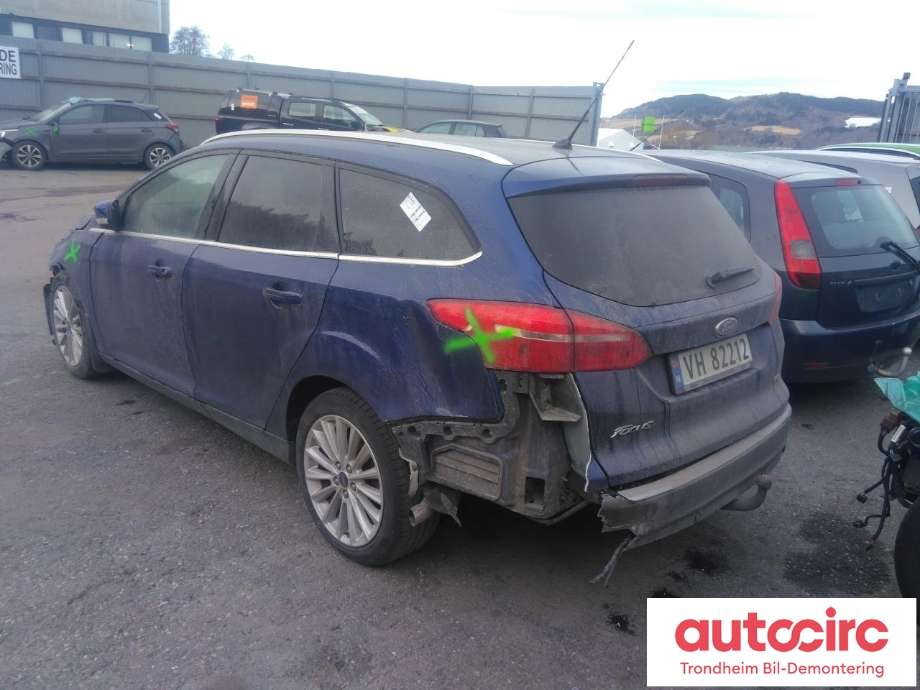 Ford Focus 2014-2018 (Type III, Fase 2) , Motorkode: M1DD, Girkassekode: 6-TRINNS B6