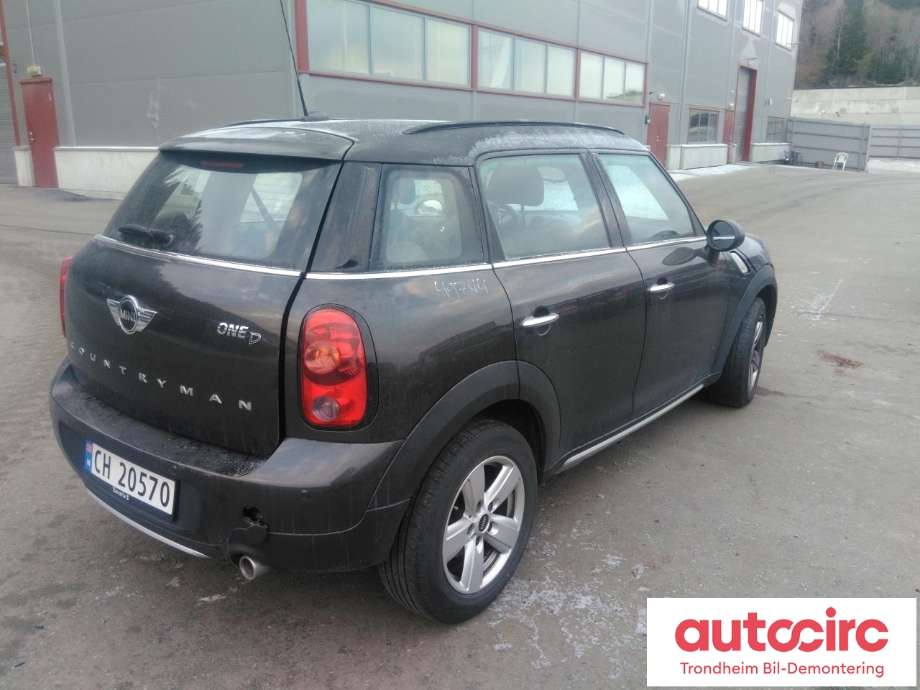Mini Countryman 2010-2016 (R60) (R60), Motorkode: N47C16A, Girkassekode: GS6-53DG