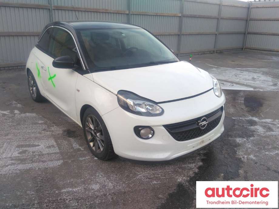 Opel Adam 2013-2016 , Motorkode: A12XEL, Girkassekode: MDG