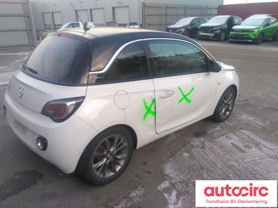 Opel Adam 2013-2016 , Motorkode: A12XEL, Girkassekode: MDG